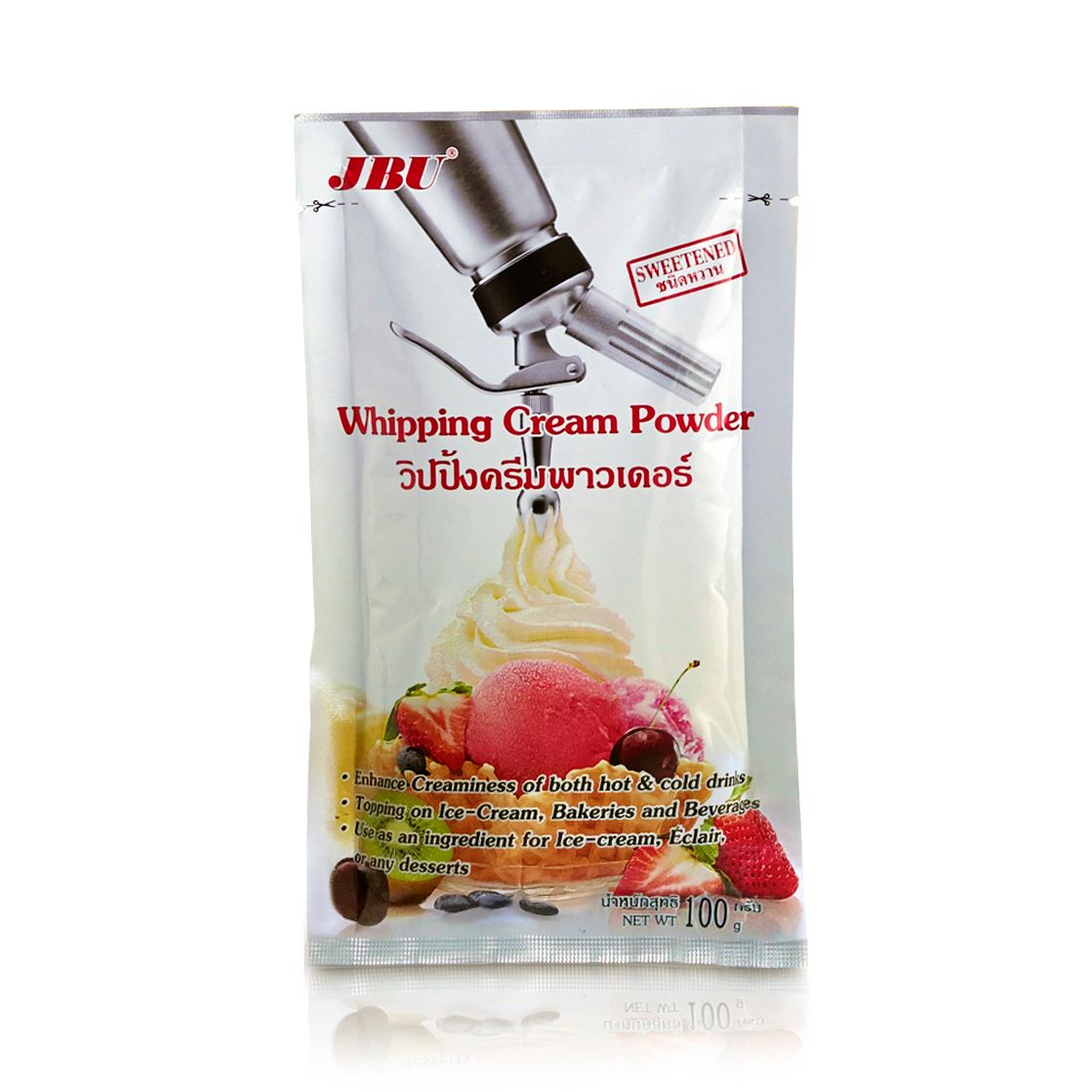 bot lam kem whipping cream powder