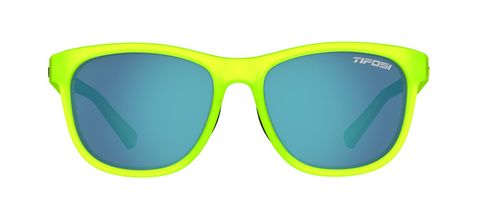 SWANK | SATIN ELECTRIC GREEN - Tròng Smoke Bright Blue