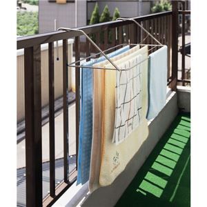 MÓC TREO PHƠI KHĂN TẮM / GIÁ TREO KHĂN TẮM LẮP ĐẶT BAN CÔNG HÀNG RÀO 【CÓ SẴN TAY VỊN CÓ CHIỀU RỘNG 4,5 ~ 18 CM ĐIỀU PHÙ HỢP】 THÉP KHÔNG GỈ