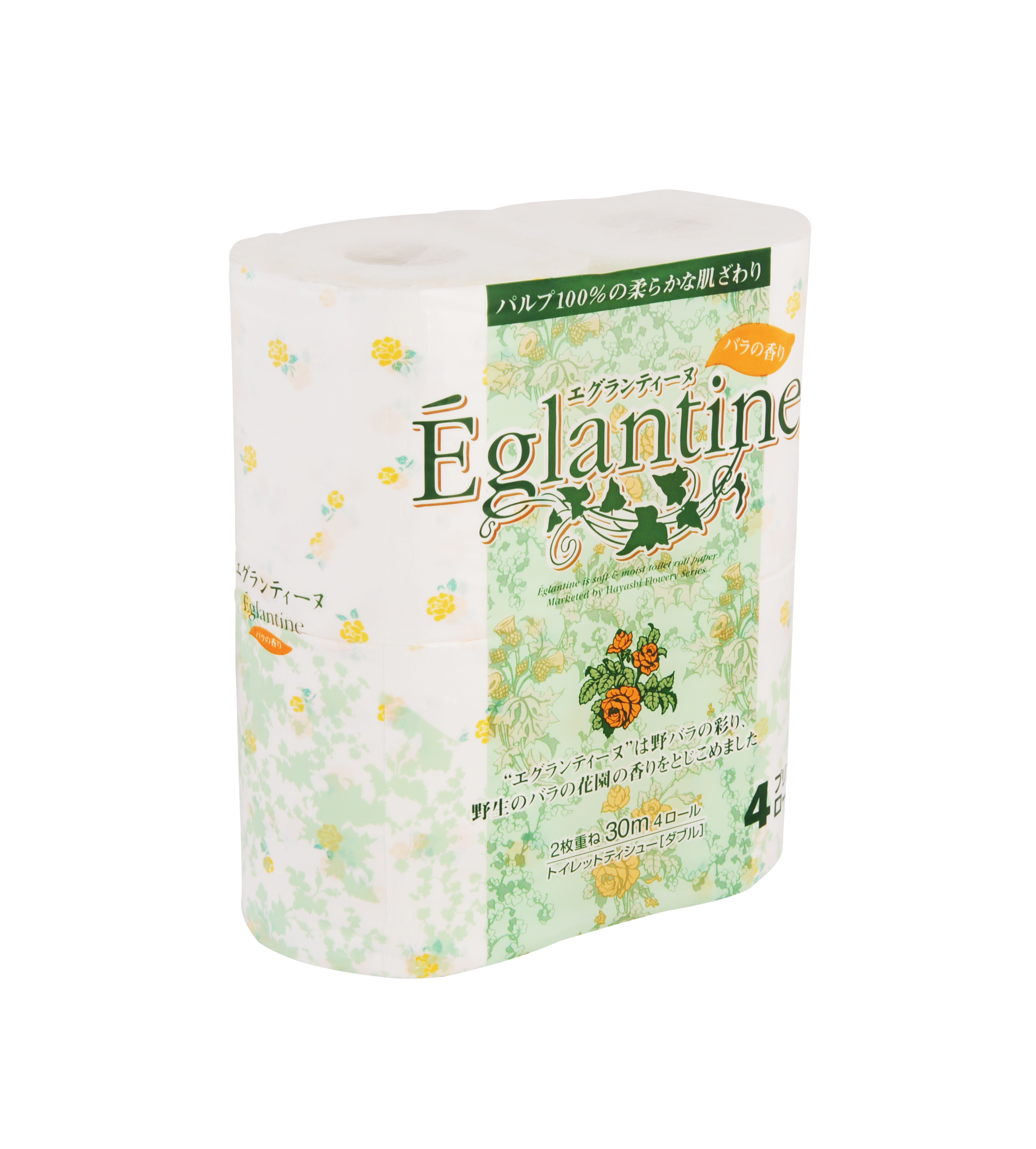 GIẤY VỆ SINH EGLANTINE 4 CUỘN