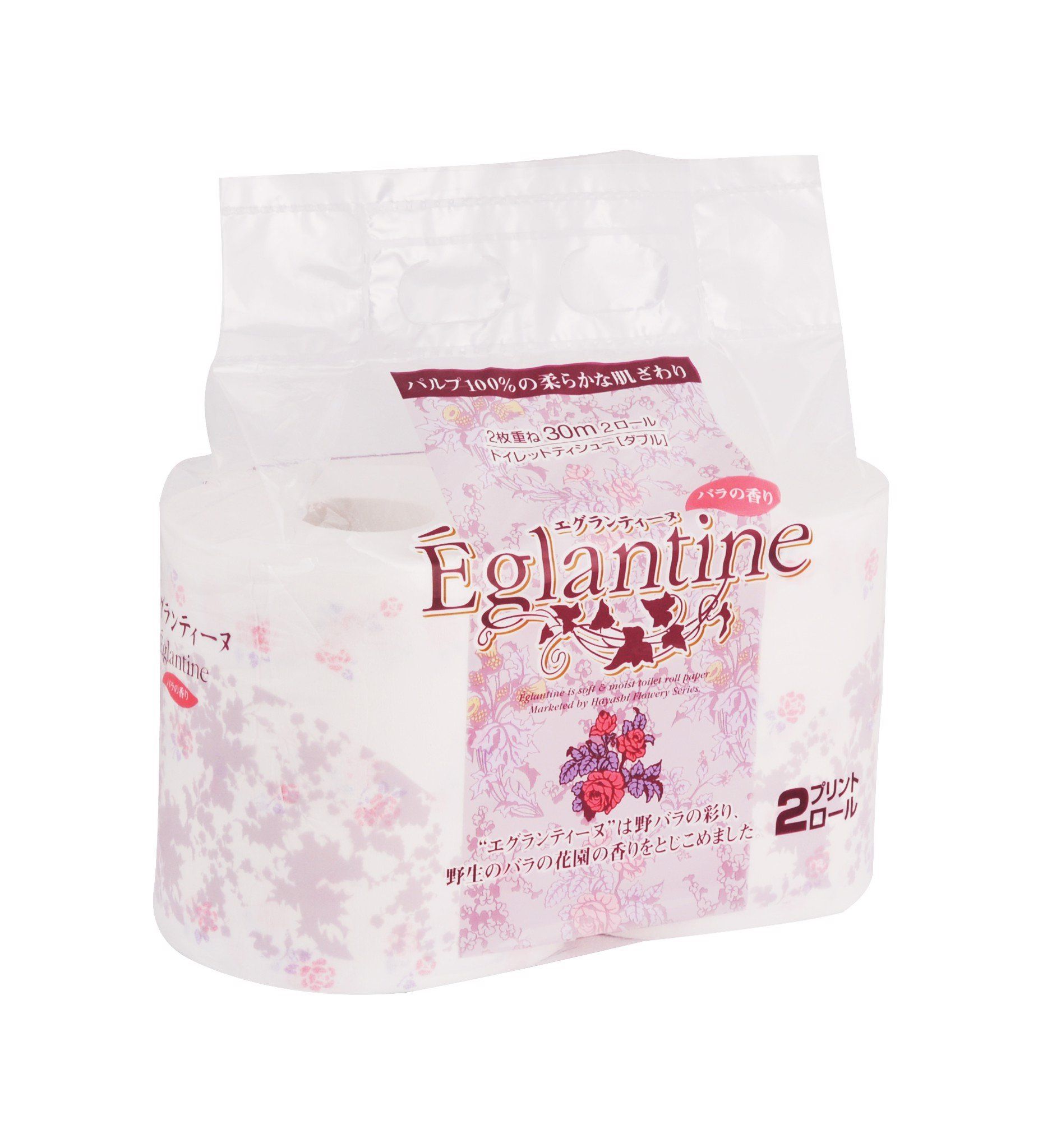 GIẤY VỆ SINH EGLANTINE 2 CUỘN