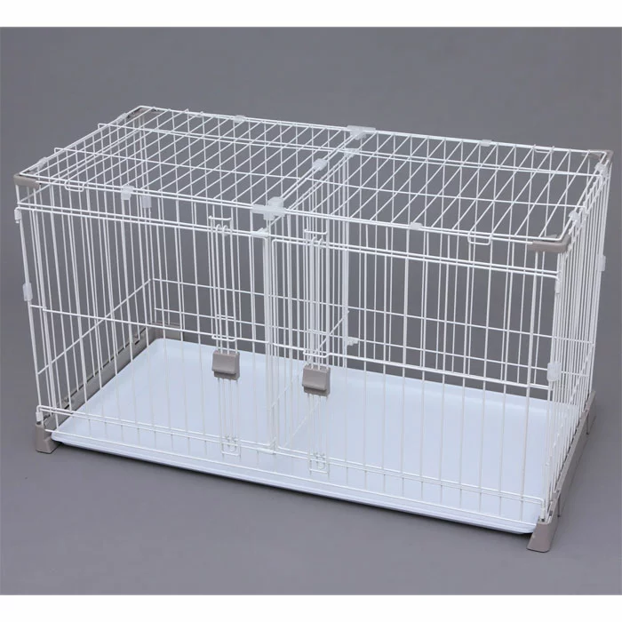 IRIS OHYAMA LỒNG NUÔI NHỐT THÚ CƯNG TRONG NHÀ P-SS-1206D (KÈM VÁCH NGĂN GIỮA), DỄ DÀNG LAU DỌN, MÀU BE