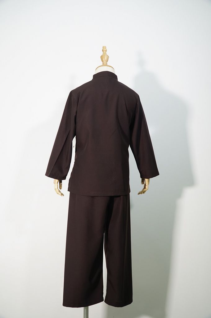 Quần áo Lam đi chùa Bé trai LÃNH TỤ, thời trang Phật giáo dành cho Phật tử giá rẻ cao cấp - Nhiều cỡ
