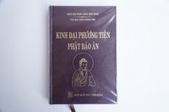 Sách phật giáo Kinh đại phương tiện Phật báo ân Thích Chính Tiến chữ to rõ 518 trang