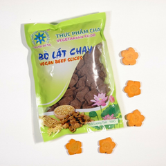 Thực phẩm chay Bò lát chay Thanh Dũng, đồ chay khô an toàn, 100% thuần chay, đồ chay giá rẻ chay mặn đều dùng được - 100g & 1kg