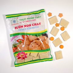 Đồ chay khô Sườn non chay thuần chay Thanh Dũng 100% tự nhiên,đồ chay giá rẻ, tốt cho sức khỏe CAO CẤP - 100g & 1kg