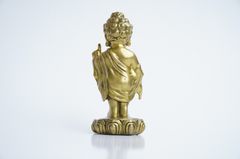 Tượng Phật Đản Sanh bằng đồng - Cao 11cm