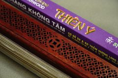 Nhang thiền không tăm trầm hương Thiên Ý - 100 cây hương trầm xông không tăm - Hộp tím