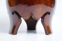 Đôn gỗ chân cao đặt tượng thờ cúng trơn đẹp chắc chắn cao 15cm - Nhiều cỡ đường kính