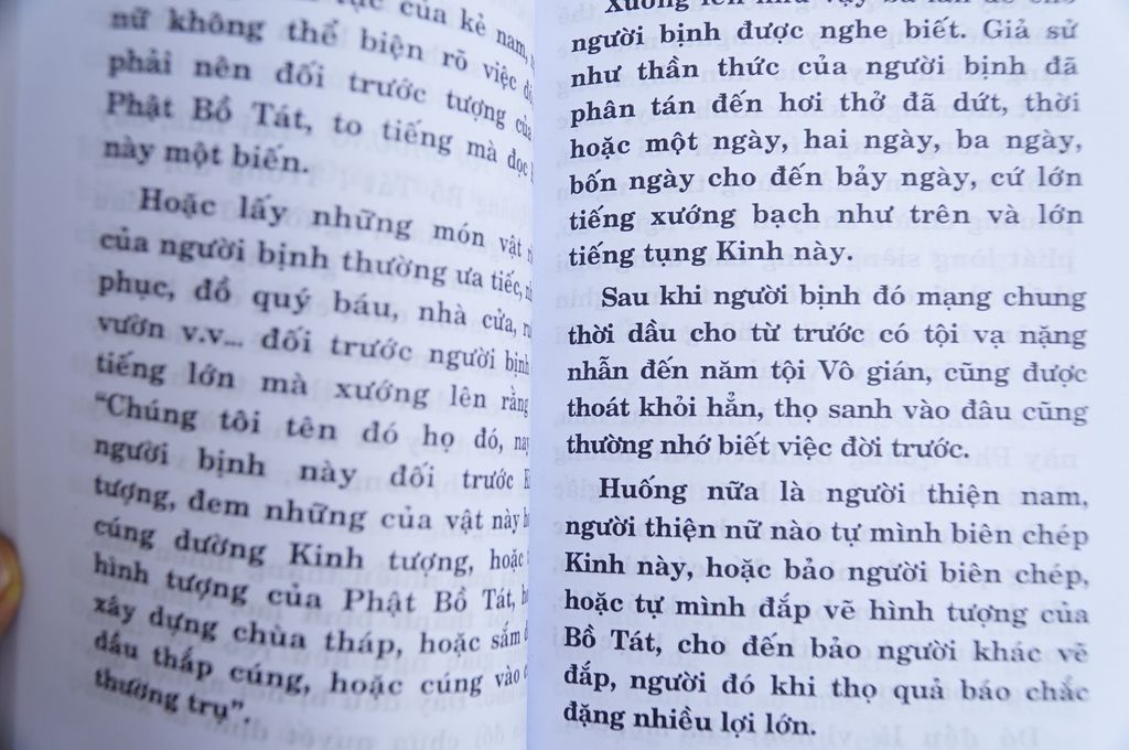 Sách Phật Giáo - Kinh Địa Tạng Bổn Nguyện bìa giấy vàng - Thích Trí Tịnh - Chữ to rõ 246 trang