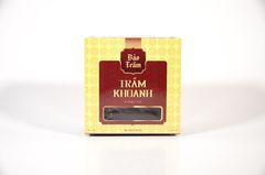 Nhang trầm khoanh Bảo Trầm cháy 4h nhang thiền và thờ cúng cao cấp - Hộp vàng 50 gram 20 khoanh + tặng hồ lô gỗ cắm nhang