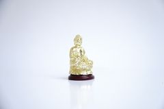 Tượng Phật A Di Đà ngồi mạ vàng - Cao 6cm