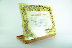 Giấy chứng nhận Quy Y Tam Bảo theo đạo Phật - Vàng 30x25cm