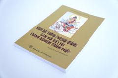 Sách Phật giáo - Kinh đại thông phương quảng sám hối diệt tội - Thích Trung Quán - Bìa giấy vàng 190 trang