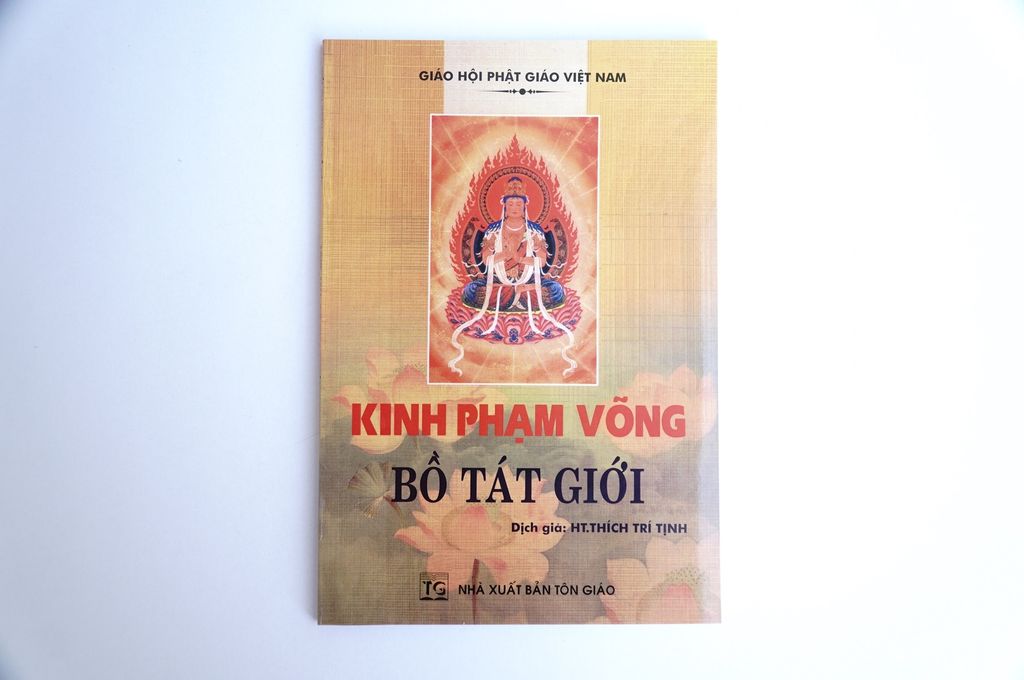 Sách Phật giáo - Kinh phạm võng Bồ Tát Giới - Thích Trí Tịnh - Bìa giấy cam 90 trang