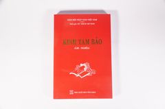 Sách Phật giáo kinh Tam Bảo - Thích Trí Tịnh 319 trang bìa giấy đỏ