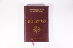 Sách phật giáo Kinh Giới Đàn Tăng - Thích Thiện Hòa bìa da nâu 300 trang