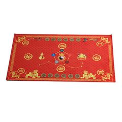 Thảm cửa phong thủy trấn trạch rinh tài lộc đón quý nhân - 80x48cm