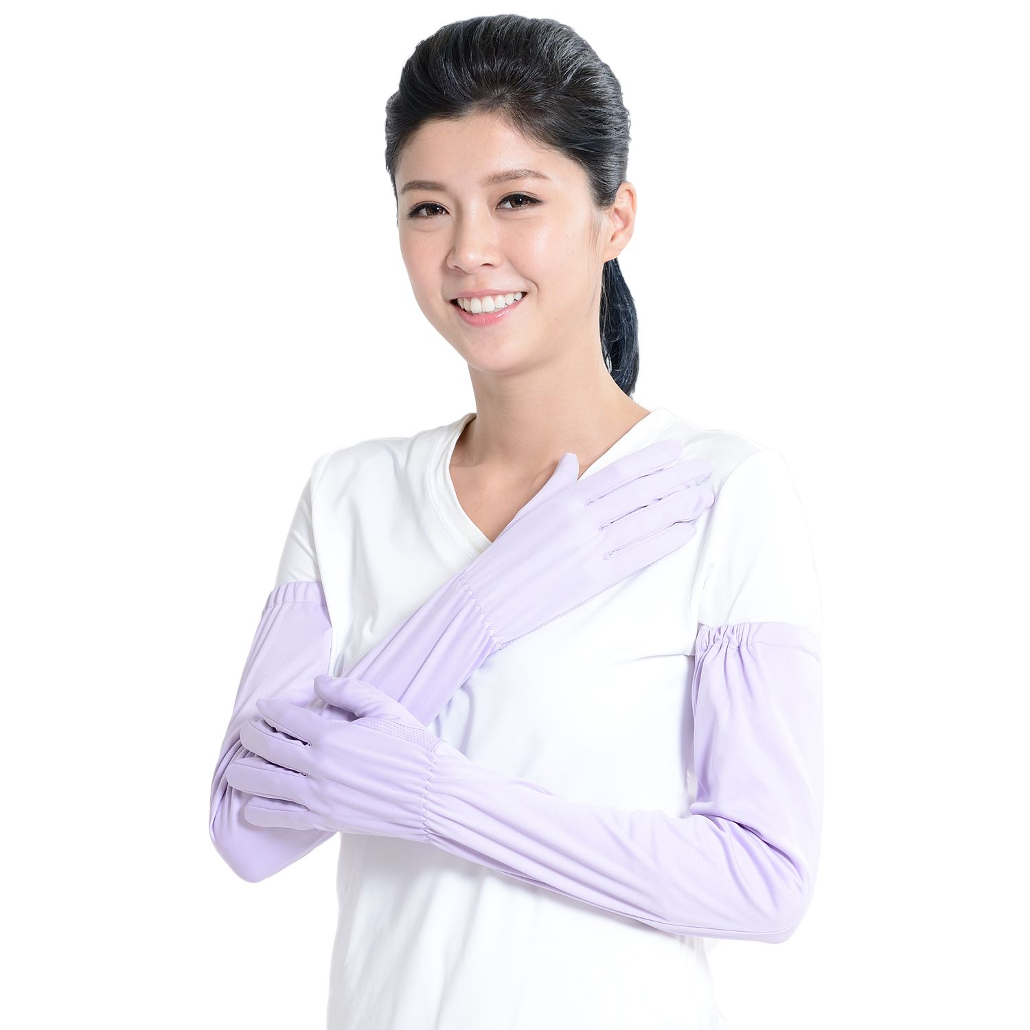 Găng tay dài chống tia UV chống trơn UV100 KA 41155