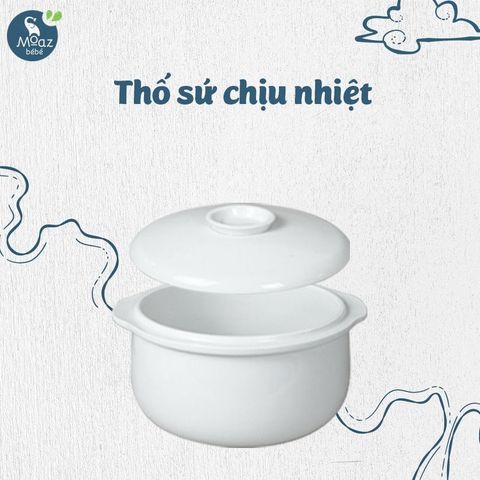 Nồi thố sứ thay thế Moaz Bé Bé