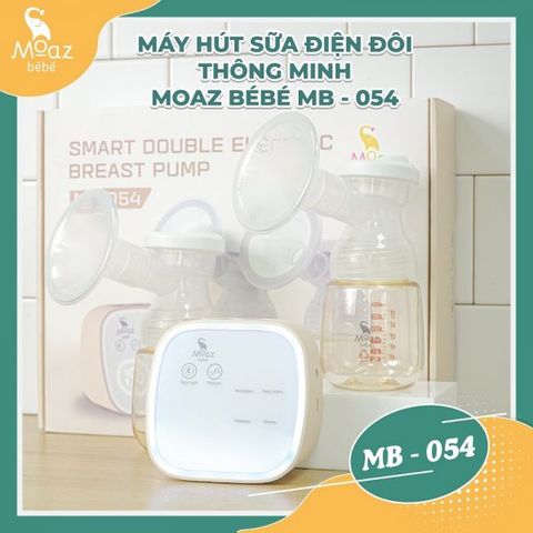 Máy hút sữa điện đôi thông minh Moaz BéBé MB – 054