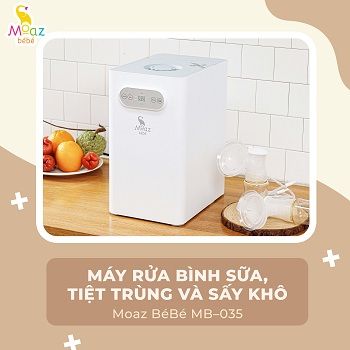 Máy rửa bình Moaz Bebe MB035