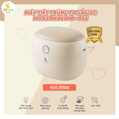 Máy tiệt trùng ti giả UVC Moaz BéBé MB – 045