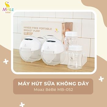 Máy hút sữa không dây Moaz BéBé MB – 052