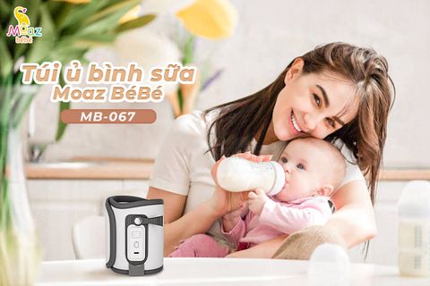 Túi ủ bình sữa Moaz BéBé MB - 067