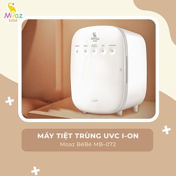 Máy tiệt trùng UVC ION Moaz BéBé MB072