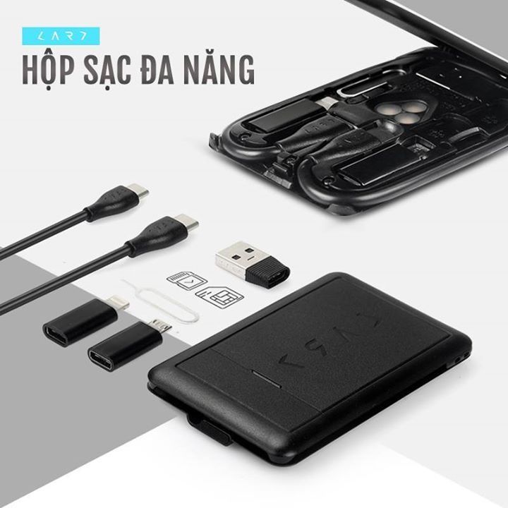 Cáp sạc đa năng không dây KABLE CARD