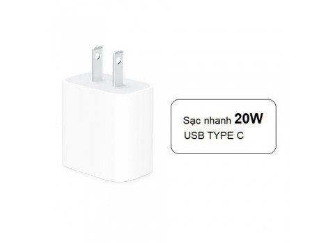 Cốc 20W TYPE C Zin Không Hộp