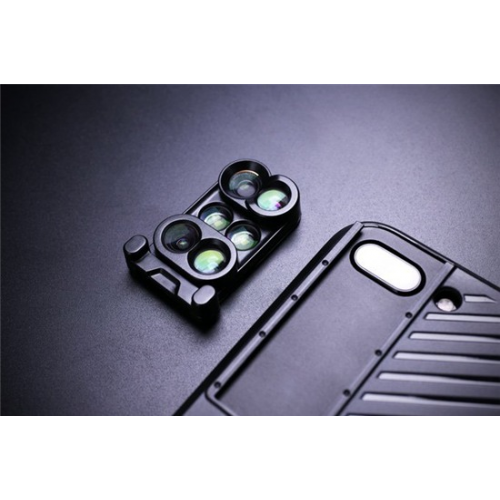 Shiftcam - vỏ bảo vệ kiêm phụ kiện mang hệ 6 ống kính lên Iphone 7 Plus
