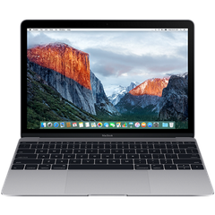 Apple Macbook 12 inch 256GB - Gray (MLH72) 2016