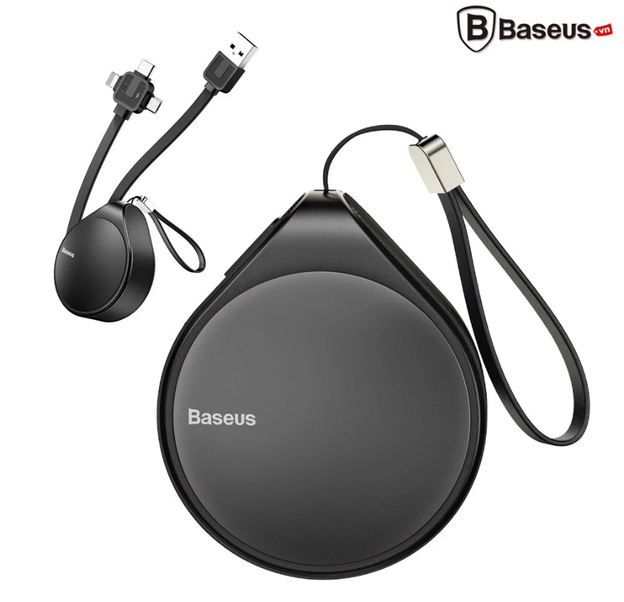 Baseus Waterdrop LV271 cáp sạc nhanh dây rút gọn