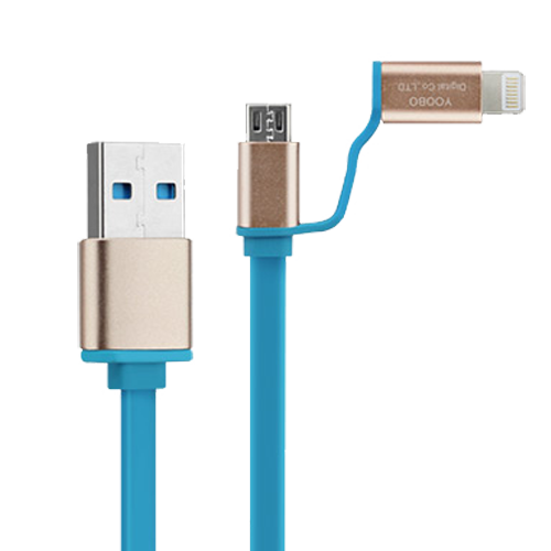 Cáp đa năng 2 in 1 Lightning - Micro USB  Kucipa