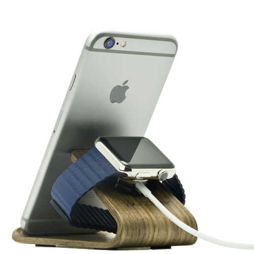 Chân đế gỗ Apple Watch & iPhone Youcan SW3