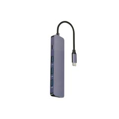 Bộ chuyển đổi Hub USB 3.0 Type-C 5 trong 1 COTEetCI MB1085