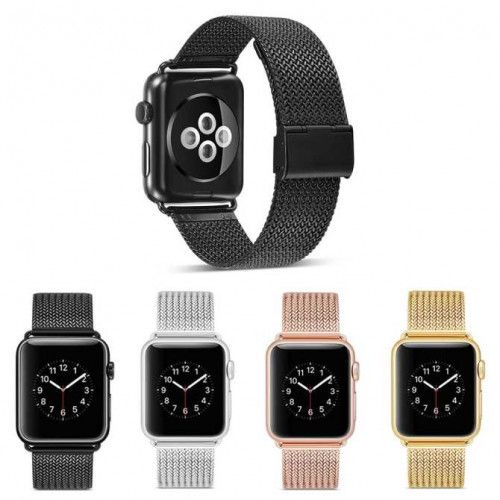 Dây đồng hồ thép không gỉ Apple Watch Milanese (38mm)