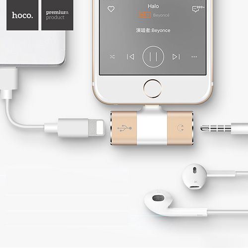 Đầu Chuyển Đổi Jack 3.5mm iPhone 7 Hoco