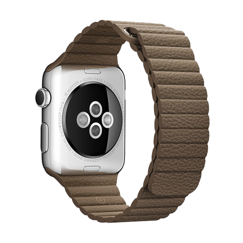 Dây Apple Watch 42mm Light Brown Leather Loop (Chính hãng)