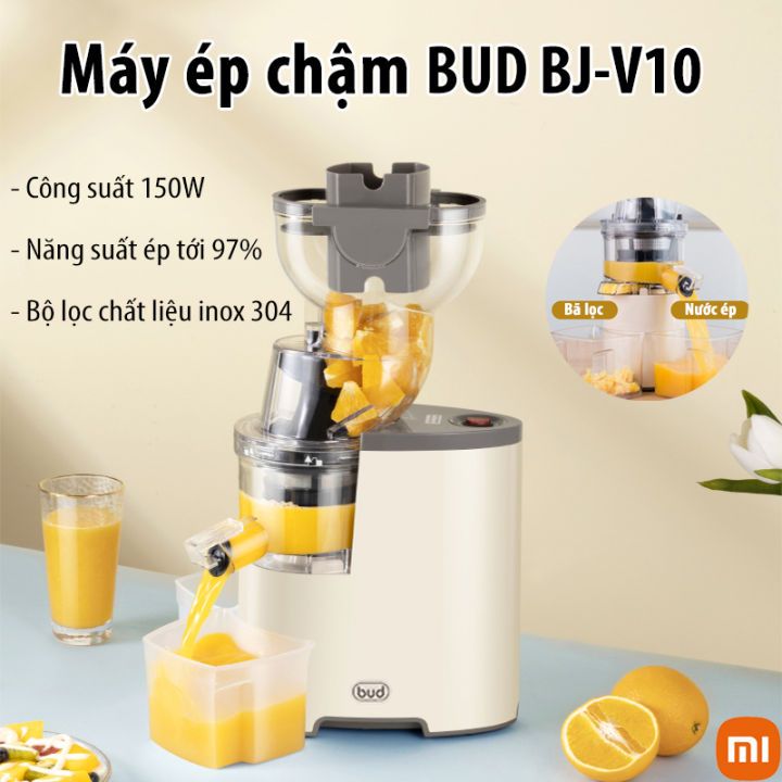 Máy ép chậm rau củ quả BUD BJ-V10