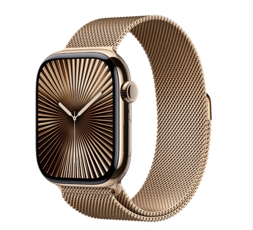 Apple Watch S10 Viền Titan (LTE) 42mm dây thép