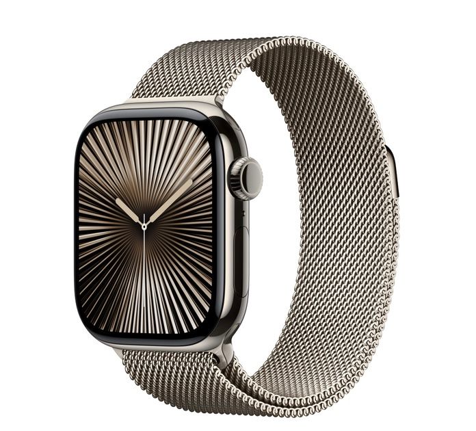 Apple Watch S10 Viền Titan (LTE) 46mm dây thép