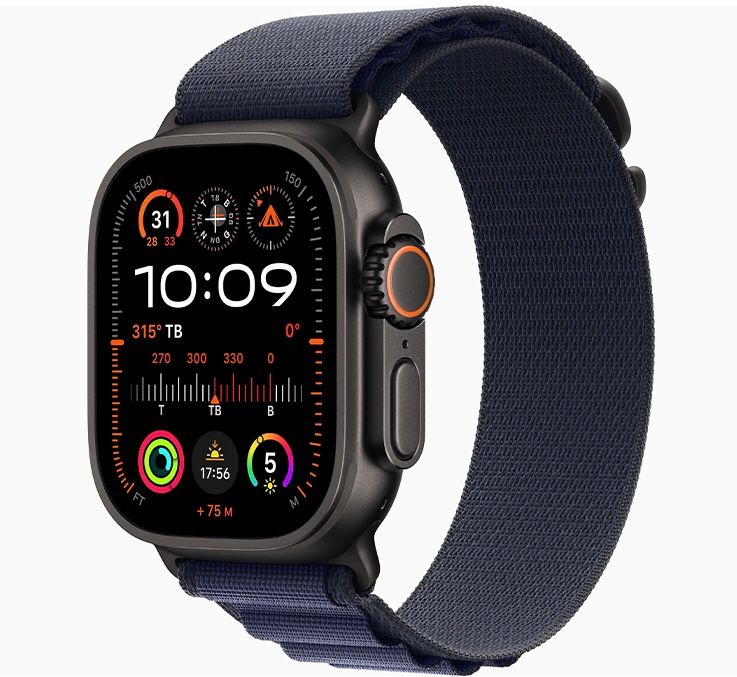 Apple Watch Ultra 2 (GPS + Cellular) 49mm Viền Titanium Alpine Loop