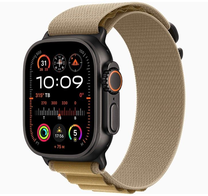 Apple Watch Ultra 2 (GPS + Cellular) 49mm Viền Titanium Alpine Loop Chính Hãng VN/A