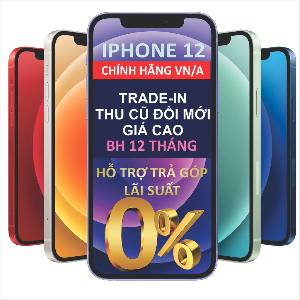 Apple iPhone 12 256GB - Chính hãng VN/A