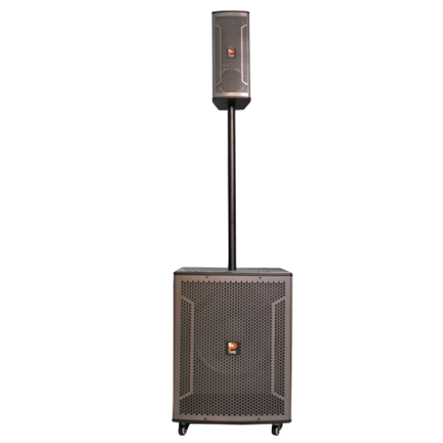 Loa kéo Prosing W15 COT (Bass 40cm, 600W, Tặng 2 micro, Pin 4-8h)