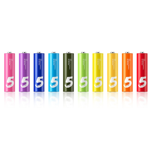 Pin tiểu AA số 5 Xiaomi Rainbow (hộp 10 viên)