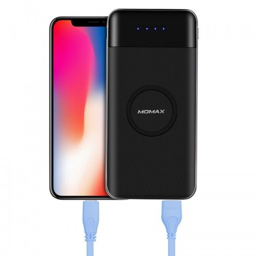 Sạc Dự Phòng Không Dây MOMAX 10000 mAh